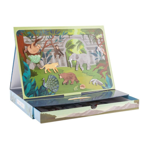 Picture of ZOO MAGNETIC SCENE WITH DRAWER